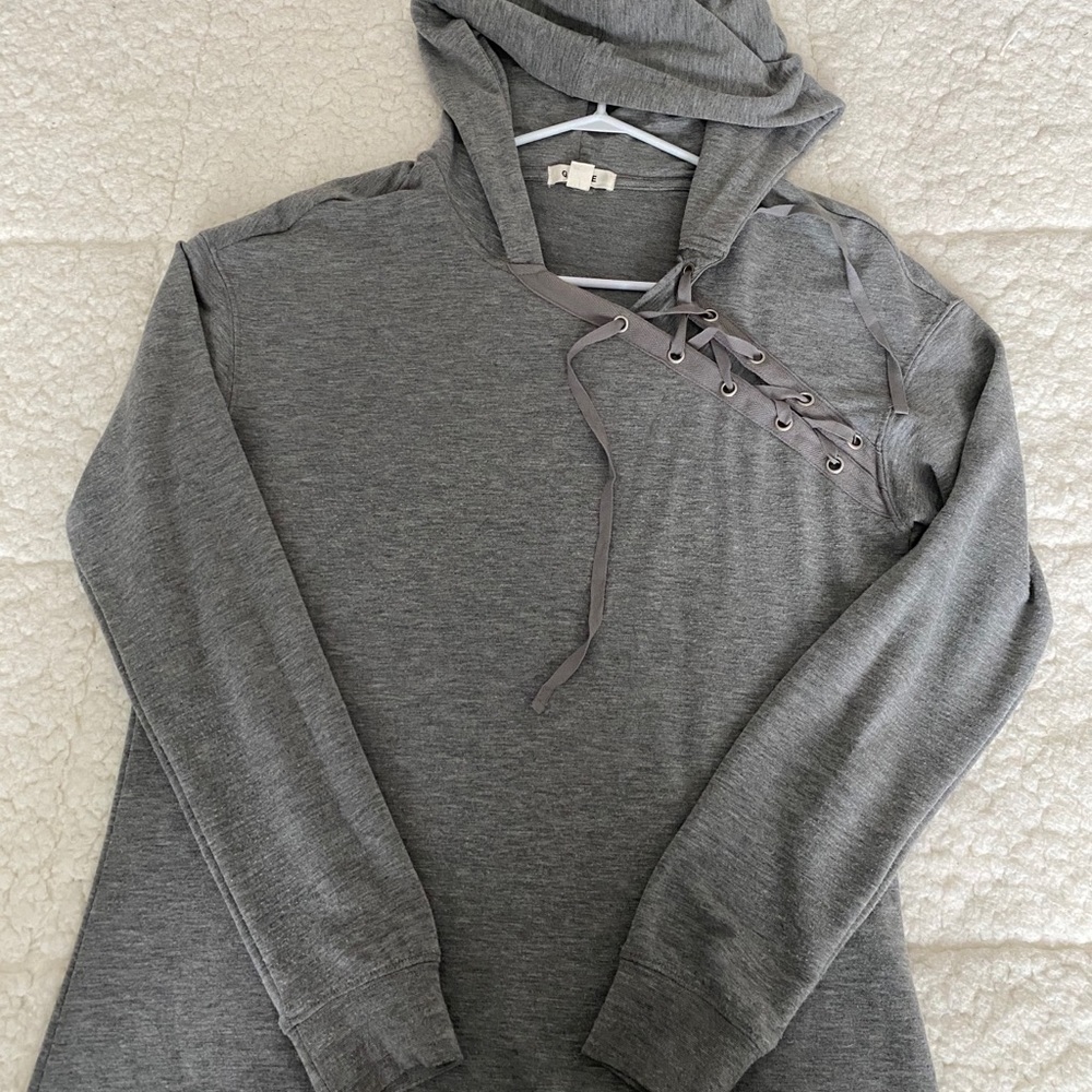 Simple grey dress